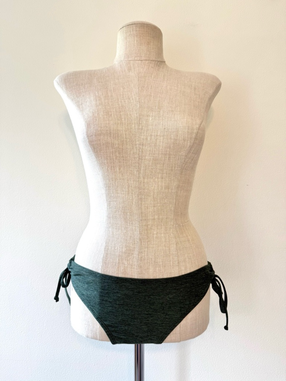 Kona Sol Dark Green Side-Tie Bikini Bottoms
